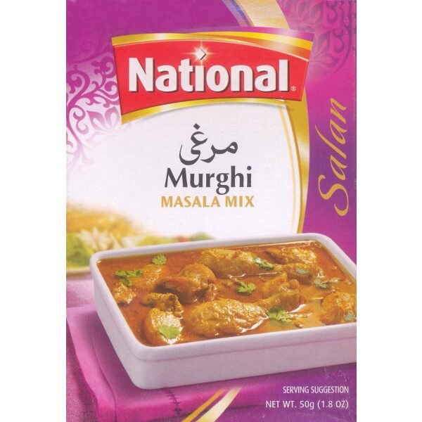 National Murghi Masala Mix 50 Grams (1.8 OZ)