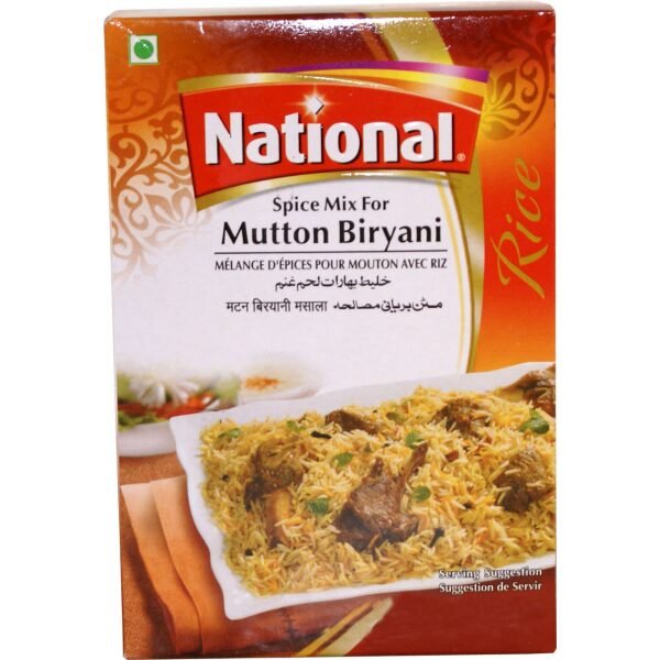 National Mutton Biryani Spice Mix 100 Grams (3.5 OZ)