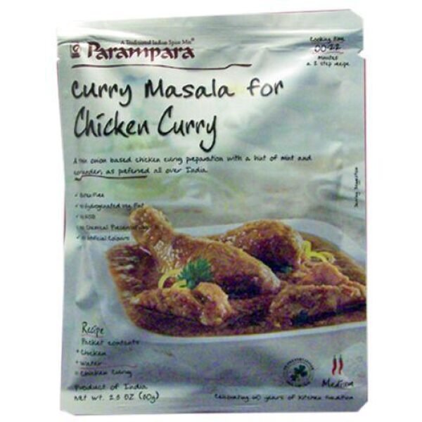 Parampara Curry Masala For Chicken Curry 2.8 OZ (80 Grams)