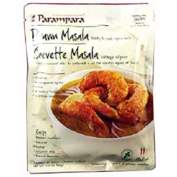Parampara Prawn Masala Ready to Cook Spice Mix 2.8 OZ (80 Grams)