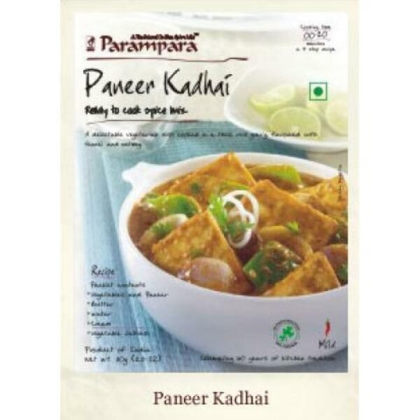 Parampara Paneer Kadhai Ready to Cook Spice Mix (Mild) 80 Gm