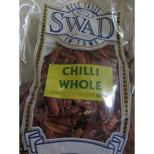 Swad Chilli Whole 3.5 OZ (100 Grams)