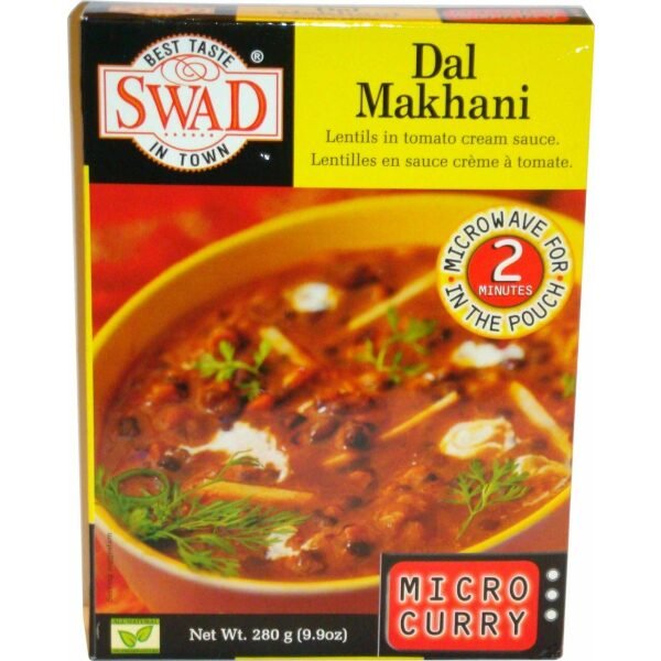 Swad Dal Makhani Lentils in Tomato Cream Sauce 9.9 OZ (280 Grams)