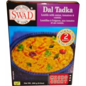 Swad Dal Tadka Lentils with Onions Tomatoes & Cumin 9.9 OZ (280 Grams)