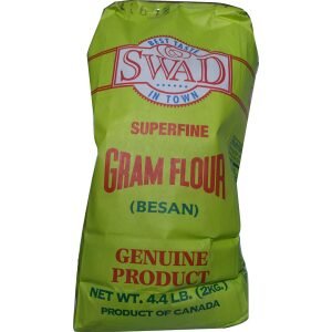 Swad Superfine Gram Flour (Besan) 4.4 LB (2000 Grams) 2 KG