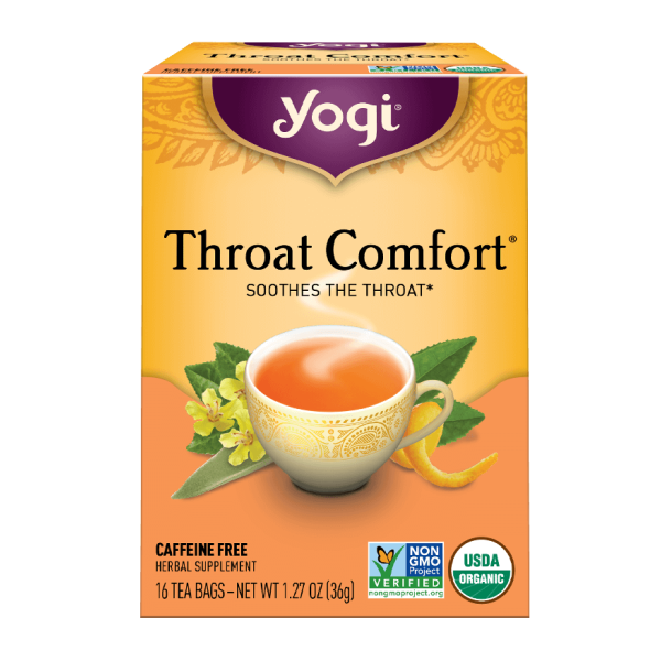 Yogi Throat Comfort 16 Tea Bags