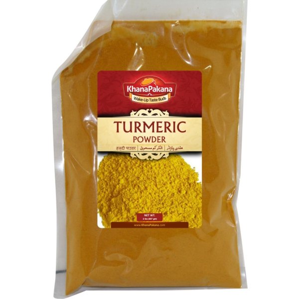 Turmeric Powder Haldi Powder 2LB (907gm) KhanaPakana Brand