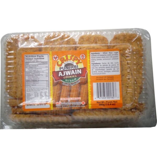 Twi Foods Crispy Punjabi Ajwain Cookies 13.4 OZ (380 Grams)
