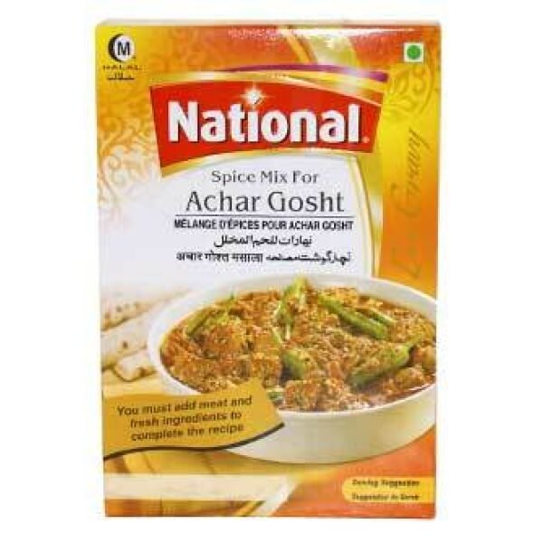 National Achar Gosht Spice Mix 100 Grams (3.5 OZ)