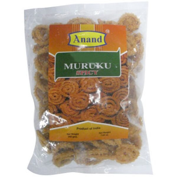Anand Spicy Muruku (Rice Chakli) 200 Grams (7.04 OZ)