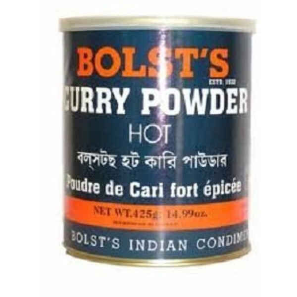 Bolts Curry Powder (Hot) 425 Grams (14.96 OZ) Can
