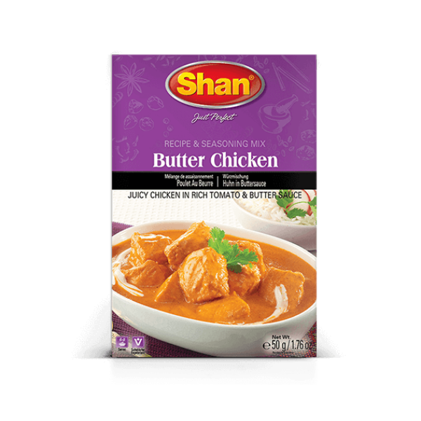 Shan Chicken Makhani Masala Spice Mix 50 Grams (1.75 OZ)