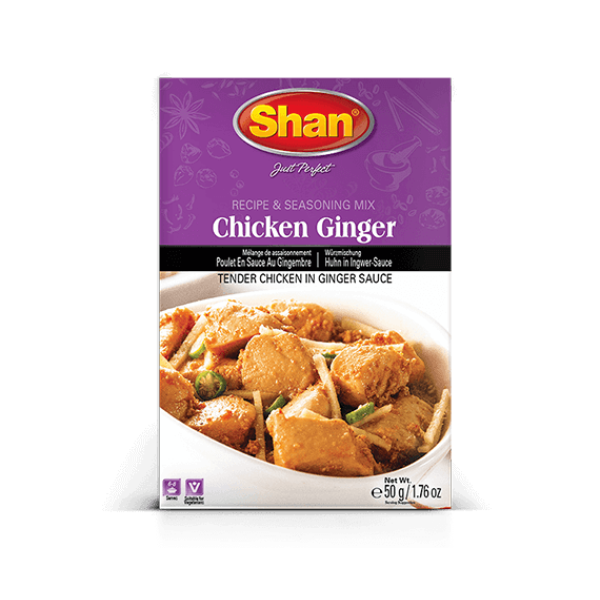 Shan Chicken Ginger Tender Chicken in Ginger Sauce 50 Grams (1.75 OZ)