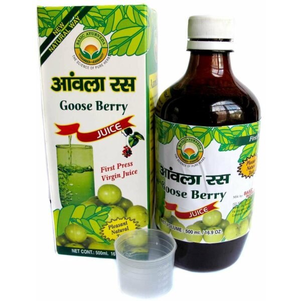 Basic Ayurveda Goose Berry Juice 500 ML (16.9 FL.OZ)