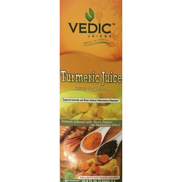 Vedic Juices Turmeric Juice Conventional 1 Litre