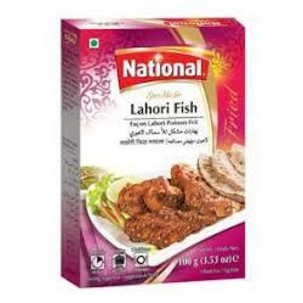 National Spice Mix For Lahori Fish 100 Grams (3.5 OZ)