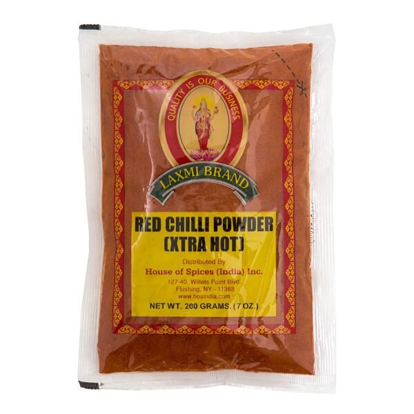 Laxmi Red Chilli Powder-Extra Hot 7 oz