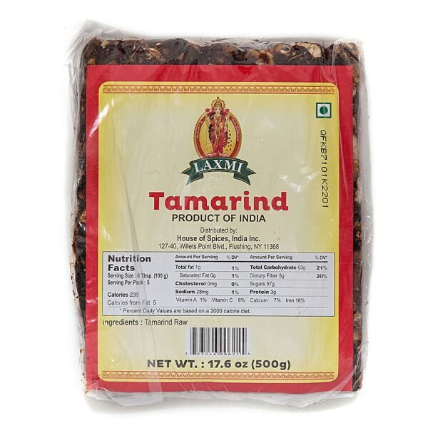 Laxmi Tamarind 17.6 OZ (500 GRAMS)