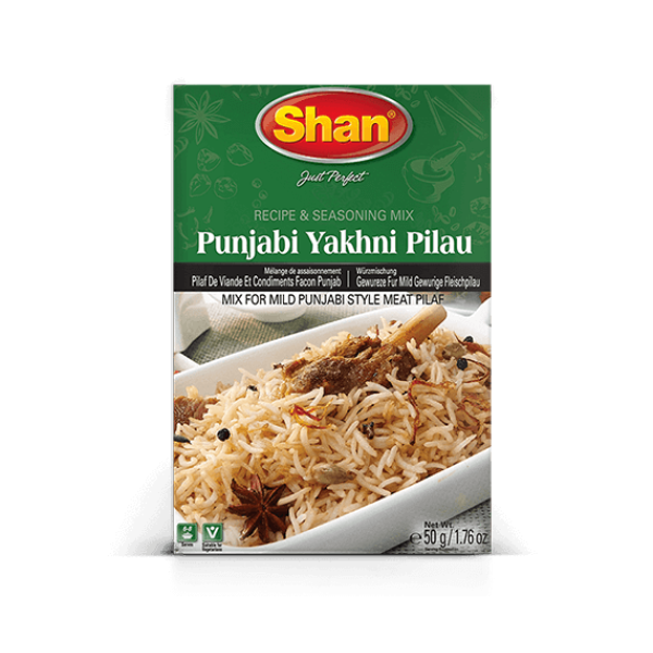 Shan Punjabi Yakhni Pilau Mix 50 Grams (1.75 OZ)