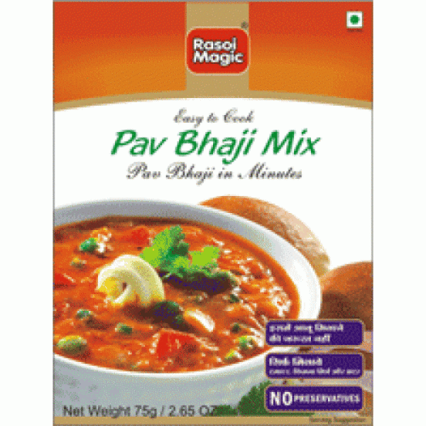 Rasoi Magic Ready to Cook Pav Bhaji Mix (Pav Bhaji in Minutes) 75 Gm