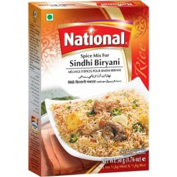 National Sindhi Biryani Spice Mix 50 Grams (1.76 OZ)