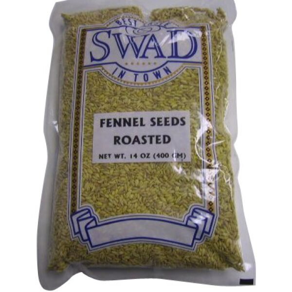 Swad Fennel Seeds Roasted 14 OZ (400 Grams)