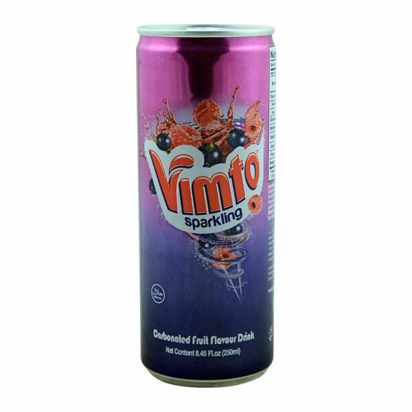 Vimto Sparkling Fruit Flavoured Drink 250 ML (Pack of 12)