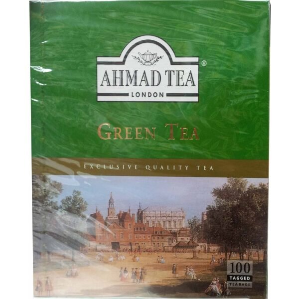 Ahmad Tea London Green Tea 7 OZ (200 Grams)