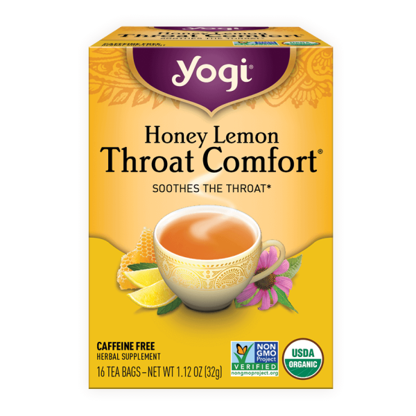 Yogi Honey Lemon Throat Comfort® 16 Tea Bags