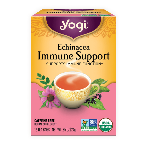 Yogi Echinacea Immune Support 16 Tea Bags