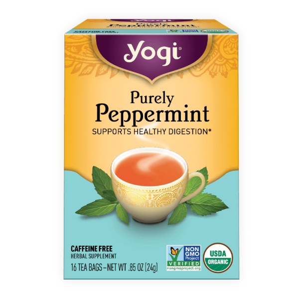 Yogi Purely Peppermint 16 Tea Bags