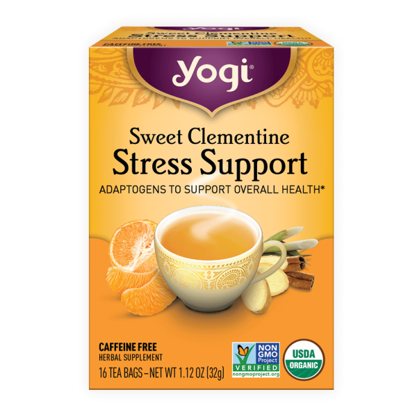 Yogi Sweet Clementine Stress Support 16 Tea Bags