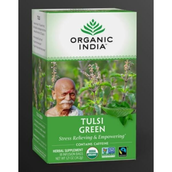 Organic India Tulsi Green 18 Infusion Bags